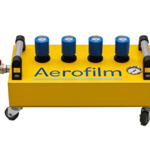 Aerofilm - Draagbare luchtregelkast 4 reduceerventielen