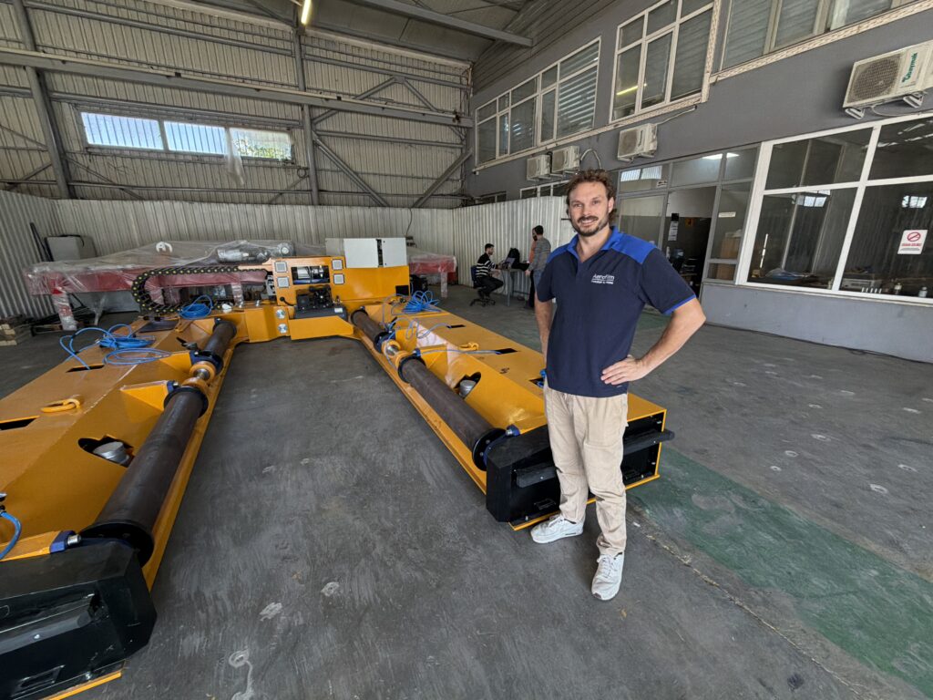 FADA visit with Farley - Michiel