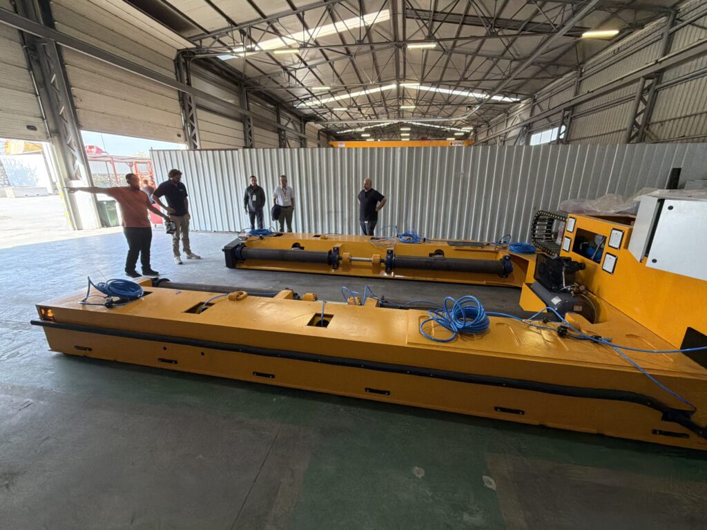 FADA visit with Farley - Transport solution with Air caster technology